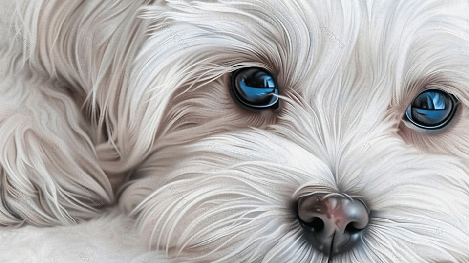 Maltese dog available for adoption